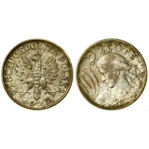 Poland, 2 zloty, 1925, London