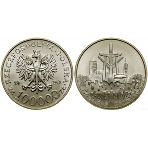 Polonia, 100.000 PLN, 1990, USA