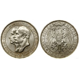 Niemcy, 3 marki, 1911 A, Berlin