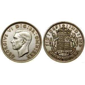 Wielka Brytania, 1 korona, 1937, Londyn