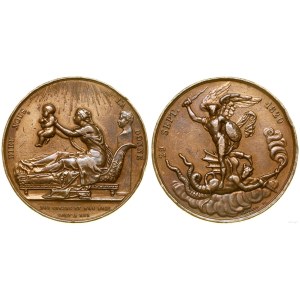Francja, medal pamiątkowy, 1820