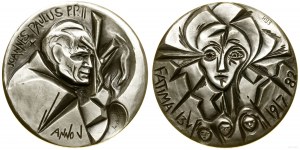 Vatican, Anniversary Medal (Apparitions of Fatima), 1983, Rome