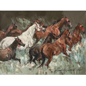 Krzysztof Jarocki, Horses at the gallop