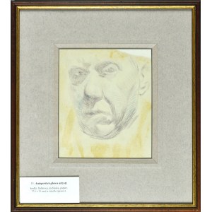 Stanislaw KAMOCKI (1875-1944), Autoportrét - Hlava umelca