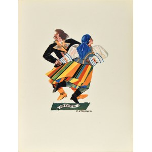 Zofia STRYJEŃSKA (1894-1976), Oberek aus dem Zyklus Polnische Tänze, 1927