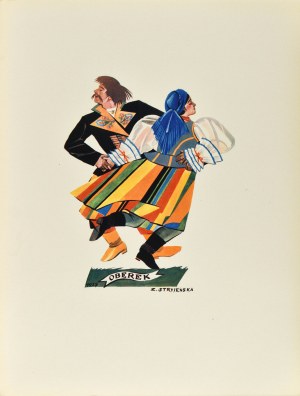 Zofia STRYJEŃSKA (1894-1976), Oberek z cyklu 