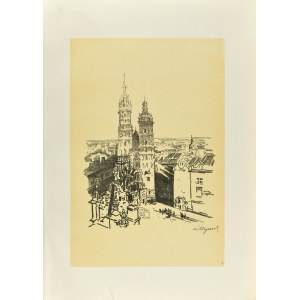 Leon WYCZÓŁKOWSKI (1852-1936), Kostel Panny Marie, 1915