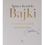 Józef Wilkoń, Tiergeschichten, Signatur des Autors