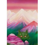 Magdalena Szilke (nata nel 1983, Varsavia), Sogno del gatto verde, 2024