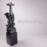 Robert Dyrcz, Mascaron (Bronze, Höhe 40 cm)