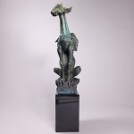 Robert Dyrcz, Mascaron (bronz, výška 40 cm)