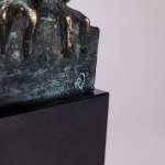 Robert Dyrcz, Mascaron (Bronze, height 40 cm)
