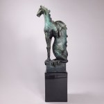 Robert Dyrcz, Mascaron (Bronze, height 40 cm)