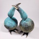 I.K., Round Toucan (Bronze, hauteur 32 cm)