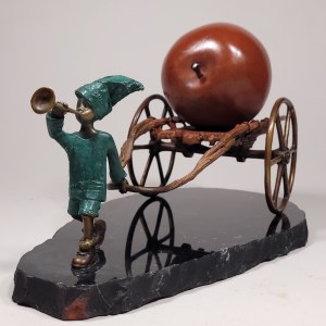 Paul Erazmus, Raccolto d'autunno (Bronzo, H.