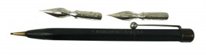 K. WASILEWSKI & S-ka , signed automatic stylus pencil and two signed nibs