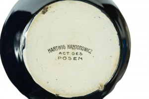 [Poznań] HARTWIG KANTOROWICZ Act. Ges. Posen , oryginalna butelka [przed 1918r.], [W]