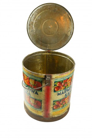 HARTWIG KANTOROWICZ Kantorovich's Fruit Marmelade , huge can/bowl, [W].
