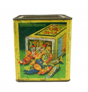 ROLIMPEX original, boîte de conserve pour l'exportation : Confiserie Polonaise, [W].