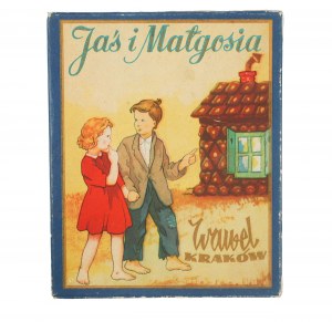 WAWEL Krakow Boîte en carton originale pour les chocolats JAS & MAŁGOSIA, années 1960, [LS].