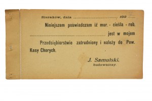 J. SAMULSKI stavitel, 