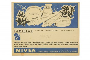 Fabbrica di saponi e cosmetici NIVEA di Lechia Poznań - PROGRAMMA DI LEZIONE, anni '70[LS].