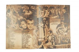 PANI WALEWSKA ulotka reklamująca film z Gratą Garbo w roli głównej, wyświetlany w APOLLO METROPOLIS, 1937r., [AW1]