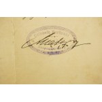 DZIENNIK BERLIŃSKI Świadectwo zatrudnienia, datowane 29.11.1911r., [AW1]