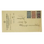 G. GEBETHNER i Spółka 2 RACHUNKI za: 1. Szymonowicz Histologia 36000 marek polskich, datowany 18.I/1923r., 2. Kiplinga Druga księga puszczy z 5.VI.1902r., [AW2]