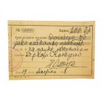 Hanna Ossorya School of Stage and Film Acting LETTER to actress Zofia Koreywo-Leitgeber for payment for school tuition, 26.X.1936, [AW2].