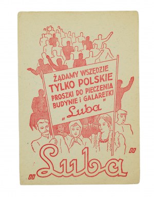 LUBA Všude požadujeme pouze polské pudinky a želé 