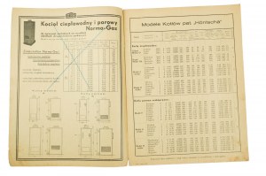 Höntsch and Ska, Poznań Rataje, ADVERTISEMENT of boilers with technical data and testimonials from satisfied customers