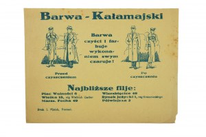 Barwa - Kałamajski REKLAMNÝ LIST 