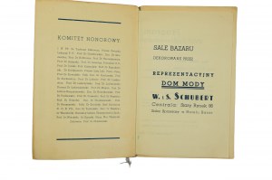 XVIII. Repräsentativer Ärzteball 22.I.1938 in den Hallen des Posener Bazars, formschöne EINLADUNG an J. Heinkówny, [AW3].