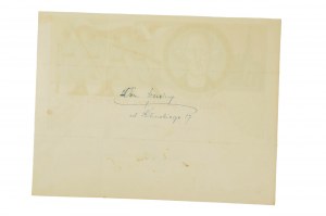 Vlastenecký telegram Poszli gdy zabrzmiał złoty róg - Ignacy Paderewski, ze dne 30. července 1946