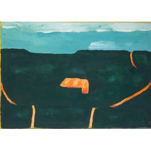 Jerzy Nowosielski (1923 - 2011), Abstrakte Landschaft, 1973