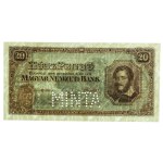 Węgry, 20 Pengo 1926 MINTA - Wzór. Rzadkie (22)