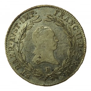 Austria, Franciszek II, 20 krajcarów 1805 B, Kremnica (127)