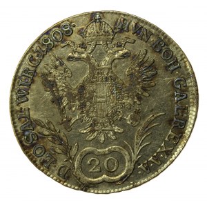 Austria, Francis II, 20 krajcars 1808 A, Vienna (128)