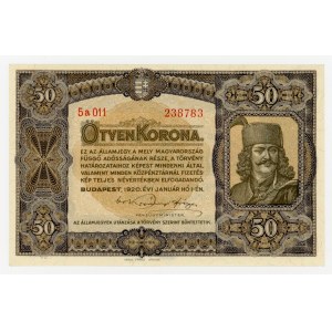 Węgry, 50 koron 1920 (65)