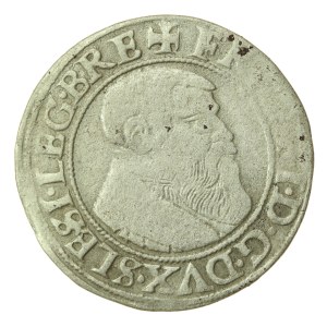 Śląsk, Księstwo Legnicko-Brzesko-Wołowskie, Fryderyk II, Grosz 1542, Legnica (831)
