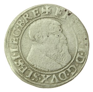 Sliezsko, Legnicko-Brzesko-Wołowo, Fridrich II, Grosz 1542, Legnica (831)