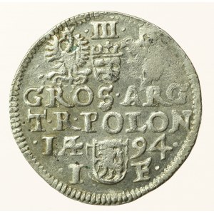 Žigmund III Vasa, Trojak 1594, Olkusz (900)