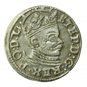 Stefan Batory, Trojak 1583, Riga (914)