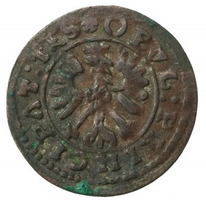 Śląsk, Księstwo Cieszyńskie, Elżbieta Lukrecja, Obol 1653, Cieszyn (930)