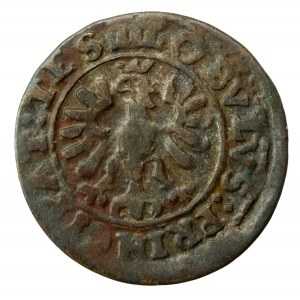 Śląsk, Księstwo Cieszyńskie, Elżbieta Lukrecja, Obol 1652, Cieszyn (931)