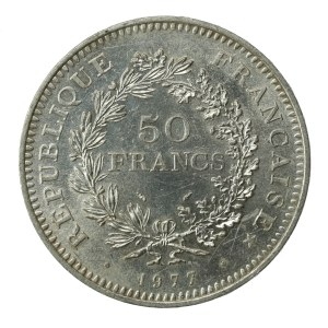Francja, V Republika, 50 Franków 1977 (501)