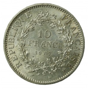 France, Fifth Republic, 10 francs 1967 (507)