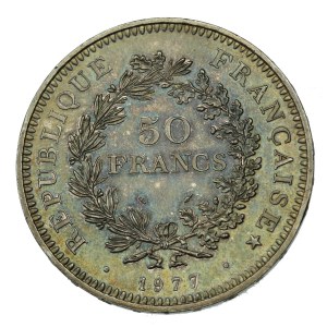 France, Fifth Republic, 50 Francs 1977 (518)