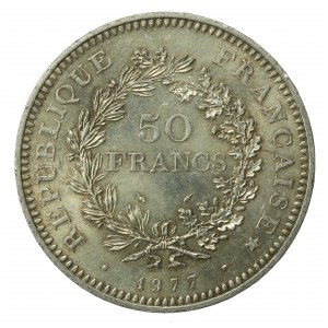 France, Fifth Republic, 50 Francs 1977 (519)